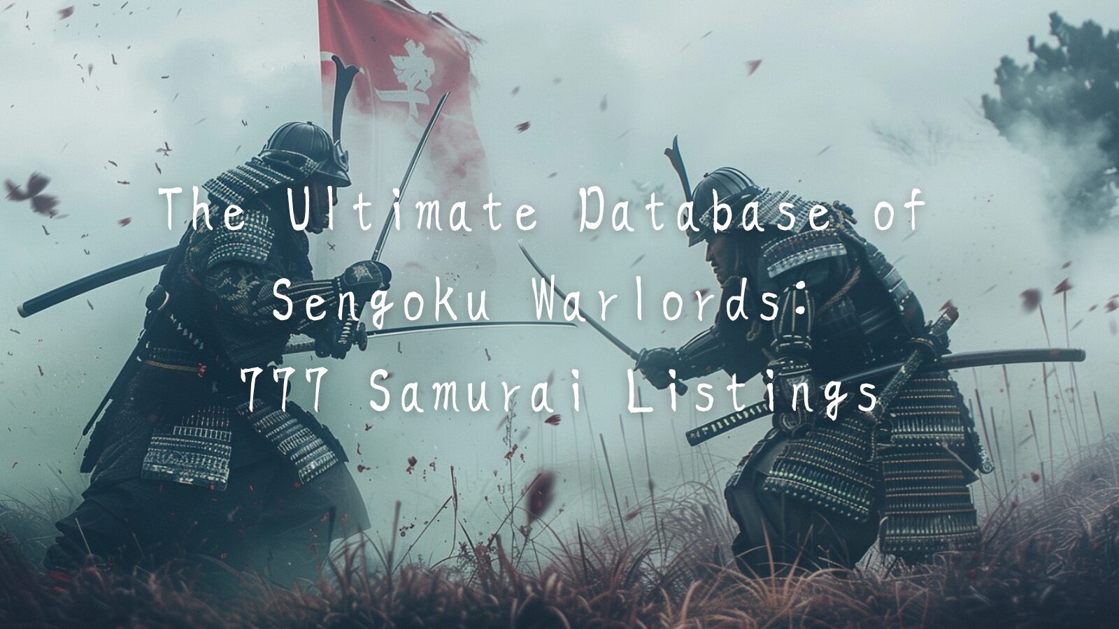 The Ultimate Database of Sengoku Warlords: 777 Samurai Listings